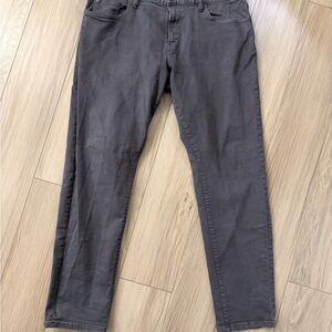 Todd Snyder Charcoal Straight Men's Jeans 36x32 Slim Fit
